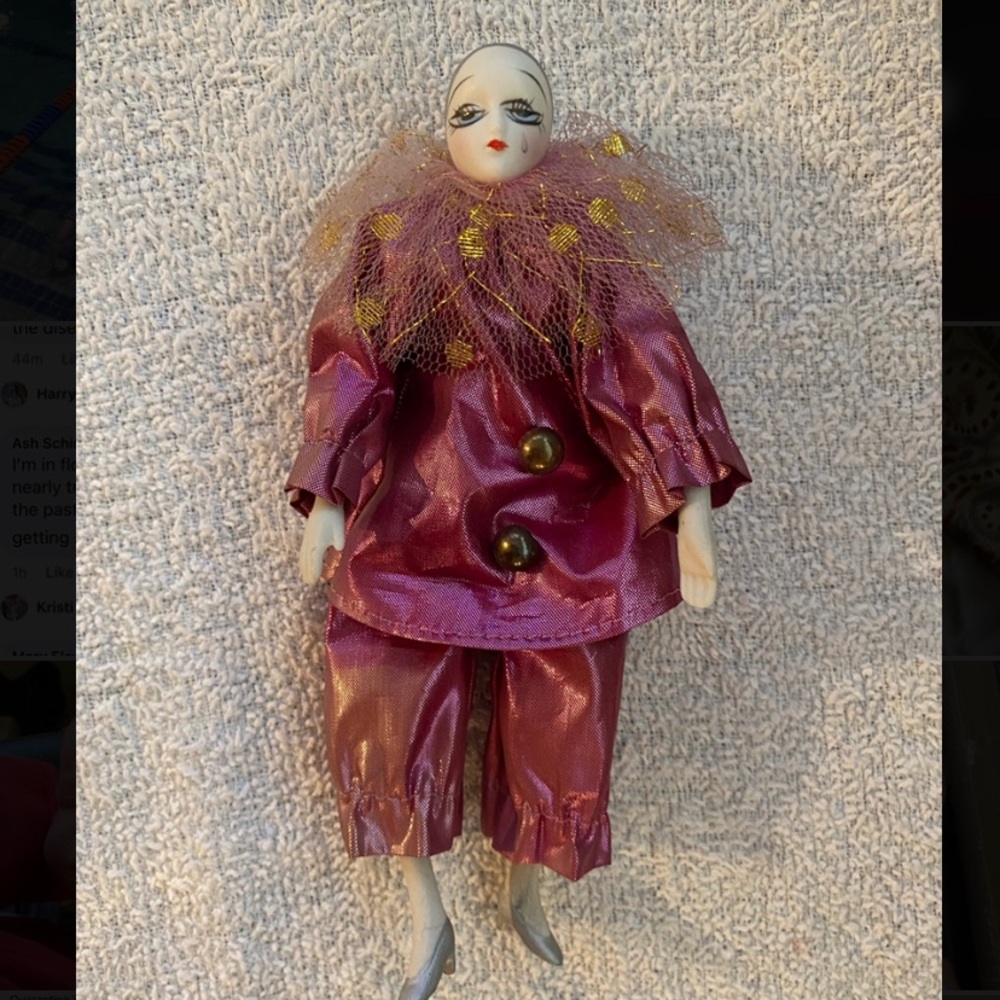 Porcelain clown